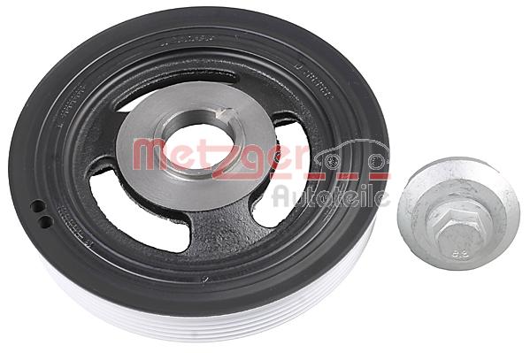 Fulie curea, arbore cotit 6400098 METZGER AUTOTEILE